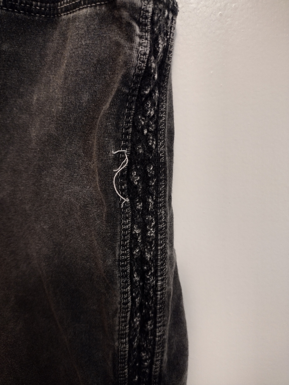 Washed Black High-Waist Leggings - Picture 2 of 5